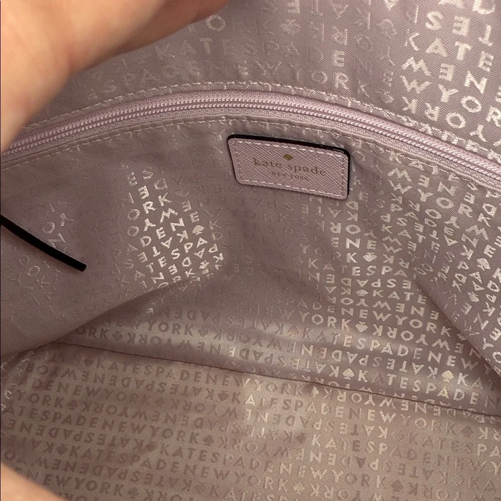 Kate Spade Pink Tote with Glitter Polka Dots ❤️